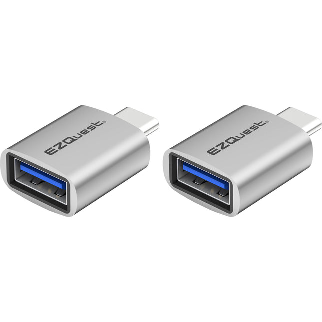 EZQuest Adaptador USB-C a USB-A 3.0 Mini 2 Pack 640 Mb/s