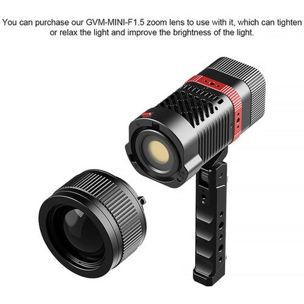 GVM PL60B LED Bi color Monoluz Portátil 9400 Lux 2700 6800K Kit Completo