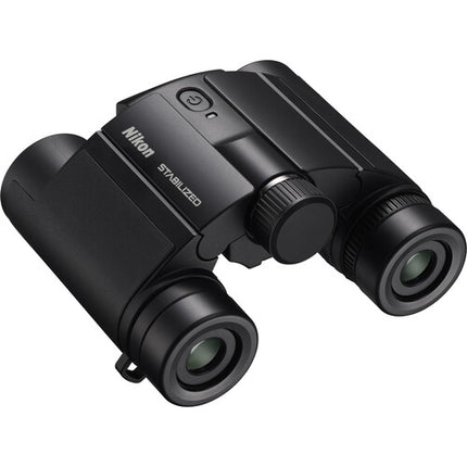 Nikon 12x25 S Prismáticos Estabilizados Compactos con Rueda de Enfoque