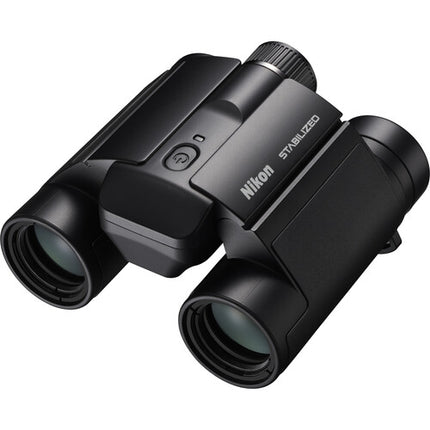 Nikon 12x25 S Prismáticos Estabilizados Compactos con Rueda de Enfoque