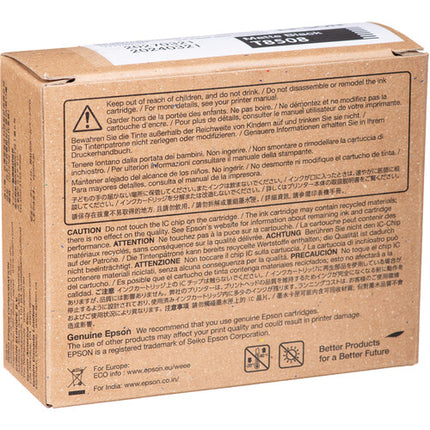 Cartucho de tinta Epson T85080N UltraChrome HD negro mate 80 ml para impresora SureColor P800