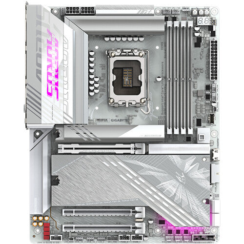 Gigabyte Z890 AORUS ELITE X ICE Placa Base ATX LGA 1851 DDR5 5 M.2 Wi-Fi 7