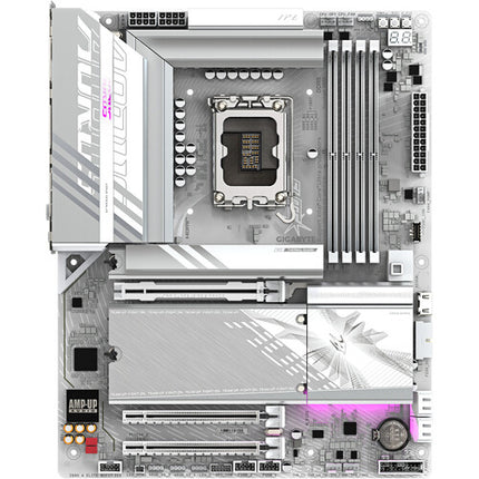 Gigabyte Z890 AORUS ELITE WIFI7 Ice placa base ATX LGA 1851 DDR5 WiFi 7 2.5GbE