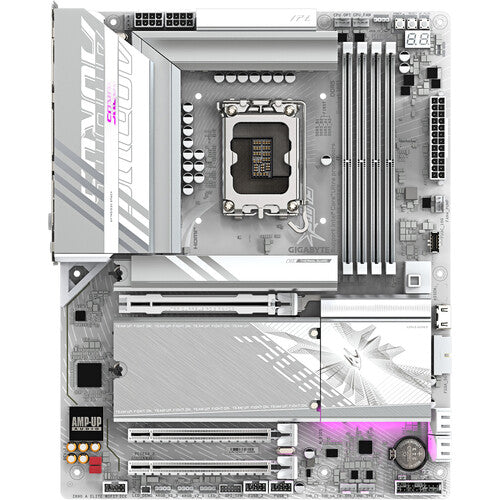 Gigabyte Z890 AORUS ELITE WIFI7 Ice placa base ATX LGA 1851 DDR5 WiFi 7 2.5GbE