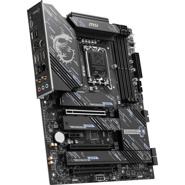 MSI Z890 GAMING PLUS WIFI Placa Base ATX LGA 1851 DDR5 Wi-Fi 7