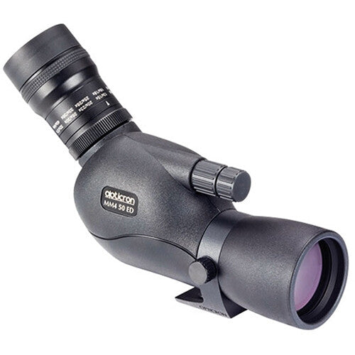 Opticron MM4 50mm Telescopio terrestre con Ocular Zoom 13-39x y Montura Giratoria