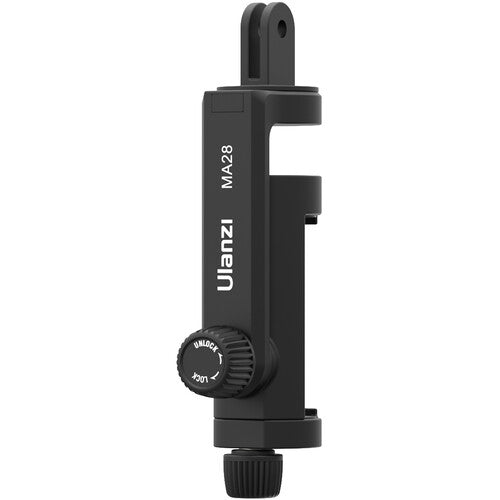 Ulanzi GoPro Mount Abrazadera para Teléfono 2.2 a 3.7 Pulgadas 360° Giro