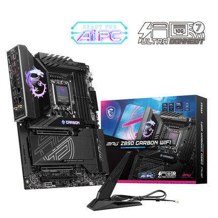 MSI MPG Z890 CARBON WIFI Placa Madre ATX LGA 1851 DDR5 PCIe 5.0