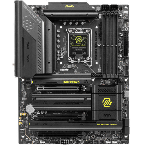 MSI MAG Z890 TOMAHAWK WIFI Placa base ATX LGA 1851 DDR5 Wi-Fi 7 Bluetooth 5.4