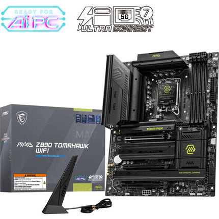 MSI MAG Z890 TOMAHAWK WIFI Placa base ATX LGA 1851 DDR5 Wi-Fi 7 Bluetooth 5.4