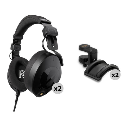 RODE NTH-100 Auriculares Cerrados Profesionales Over-Ear 40mm 2 Piezas Negro