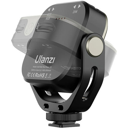 Ulanzi VL66 Luz LED RGB para Creadores 112 Lux 2500-6500K USB-C