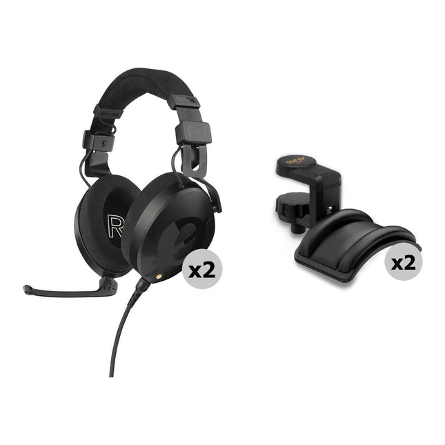 RODE NTH-100M Kit Profesional Auriculares Circumaurales 40mm 5Hz-35kHz 2 Unidades