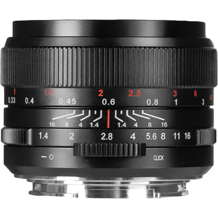 7Artisans 35mm f1.4 Mark III Lente Full Frame Apertura f1.4 a f16 Sony E negra