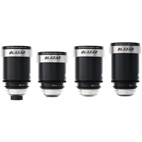 BLAZAR LENS CATO Juego de lentes anamórficos 2x Full Frame 40 55 85 125mm