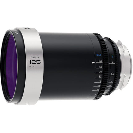 BLAZAR LENS CATO 125mm T4.0 Lente Anamórfico Full Frame 2x con Apertura T22 y 210° de Enfoque
