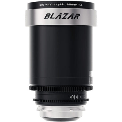 BLAZAR LENS CATO 125mm T4.0 Lente Anamórfico Full Frame 2x con Apertura T22 y 210° de Enfoque