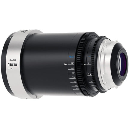 BLAZAR LENS CATO 125mm T4.0 Lente Anamórfico Full Frame 2x con Apertura T22 y 210° de Enfoque