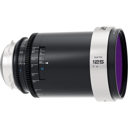 BLAZAR LENS CATO 125mm T4.0 Lente Anamórfico Full Frame 2x con Apertura T22 y 210° de Enfoque