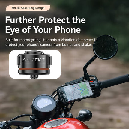 Ulanzi M008 O-LOCK Soporte Para Smartphone De Moto Aluminio Seguro