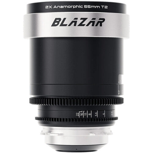 BLAZAR LENS CATO 55mm T2.0 lente anamórfica 2x Full Frame 16 hojas de apertura