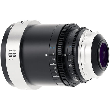 BLAZAR LENS CATO 55mm T2.0 lente anamórfica 2x Full Frame 16 hojas de apertura