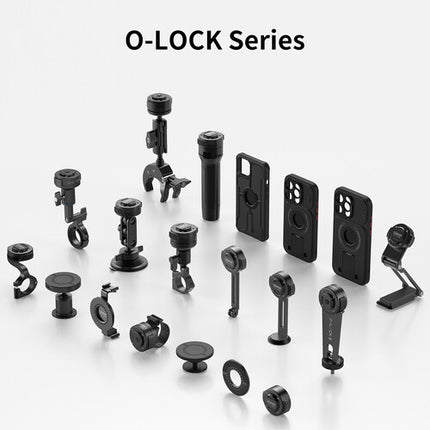 Ulanzi M009 O-LOCK II Soporte para Bicicleta con Fijación por Abrazadera y Sistema de Liberación Rápida