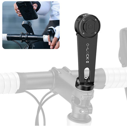 Ulanzi O-LOCK II Soporte de Teléfono para Bicicleta Construcción Metálica y Sistema de Liberación Rápida