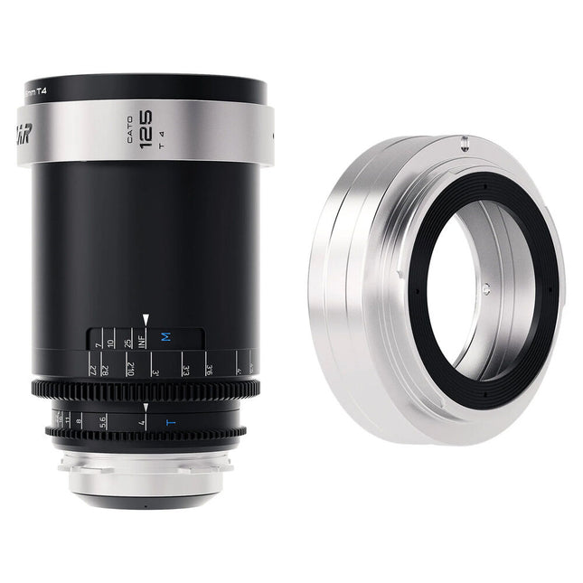 BLAZAR LENS CATO 125mm T2.0 Lente Anamórfica Cine Full Frame 210° Enfoque Adaptador EF