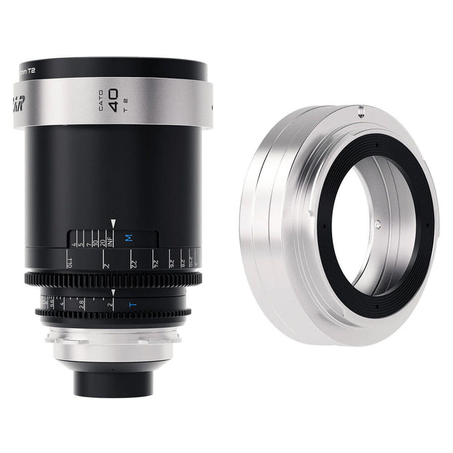 BLAZAR LENS CATO 40mm T2.0 Lente Anamórfica 2x Full Frame con Adaptador EF
