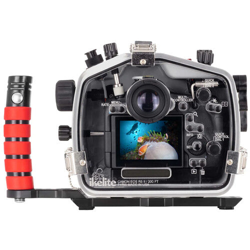 Ikelite 200DL Carcasa Submarina para Canon EOS R5 II Profundidad 60m Controls Mecánicos