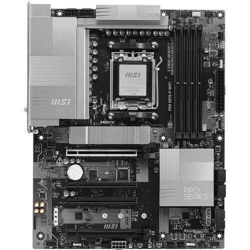 MSI PRO X870-P WIFI Placa Base ATX AM5 DDR5 M.2 PCIe 5.0 Wi-Fi 7