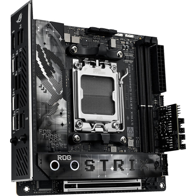 ASUS Republic of Gamers Strix X870-I GAMING WIFI AM5 Placa base Mini-ITX DDR5 Wi-Fi 7 Bluetooth 5.4