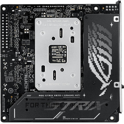 ASUS Republic of Gamers Strix X870-I GAMING WIFI AM5 Placa base Mini-ITX DDR5 Wi-Fi 7 Bluetooth 5.4