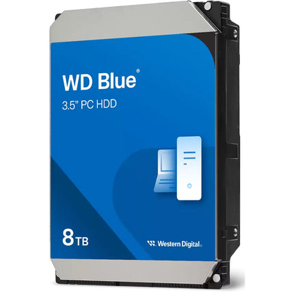 WD 8TB Blue 3.5" Disco Duro Interno SATA III 256MB Cache 5640 rpm