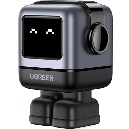 UGREEN Uno Cargador USB 65W 3 Puertos Gris Espacial con Pantalla LED