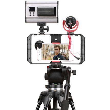 Ulanzi U-Rig Pro Rig para video smartphone con 3 monturas cold shoe y 4 roscas 1/4"