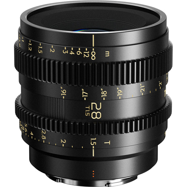 Thypoch Simera-C 28mm T1.5 Lente de Cine Full Frame 210° Focus Throw