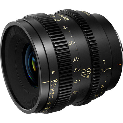 Thypoch Simera-C 28mm T1.5 Lente de Cine Full Frame 210° Focus Throw