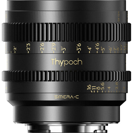 Thypoch Simera-C 35mm T1.5 lente cine Full Frame 210° enfoque Sony E