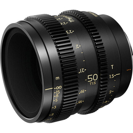 Thypoch Simera-C 50mm T1.5 Lente Cine Full Frame Sony E 16 Lâminas