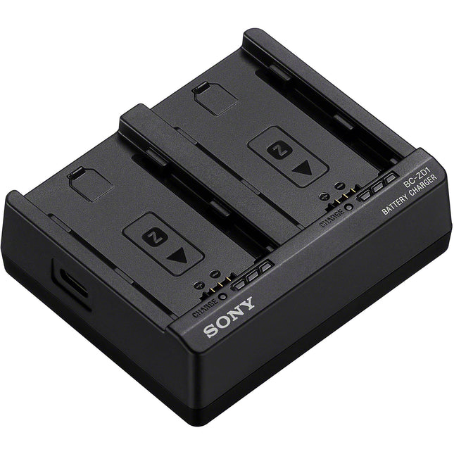 Sony BC-ZD1 Cargador Dual para Baterías NP-FZ100 Carga Rápida USB-C