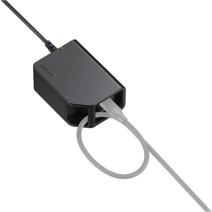 Sony DC-C1 Acoplador DC Compatible con NP-FZ100 NP-FW50 con LED y Puerto USB-C bloqueable