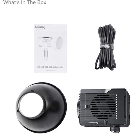 SmallRig RC 60C RGB LED Monolight Lite Edition con Batería PD y Reflector Mini