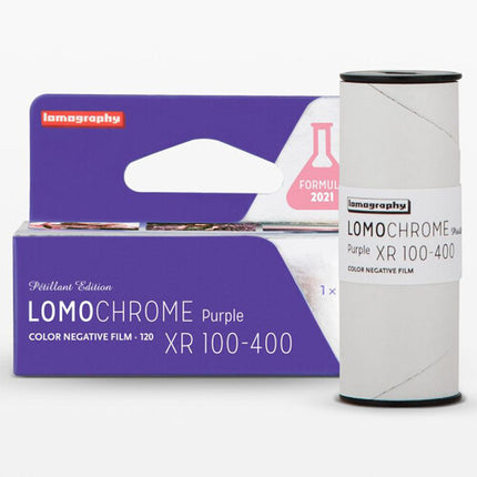 Lomography LomoChrome Purple Película Color Negativo 120 ISO 100-400 Alta Nitidez