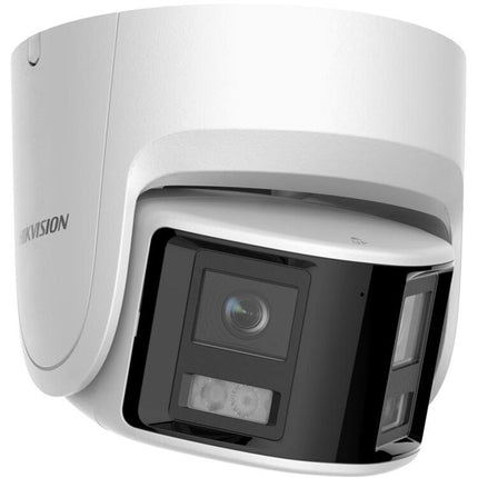 Hikvision ColorVu DS-2CD2347G2P-LSU/SL Cámara Domo Red Exterior 4MP 180° Ángulo PoE