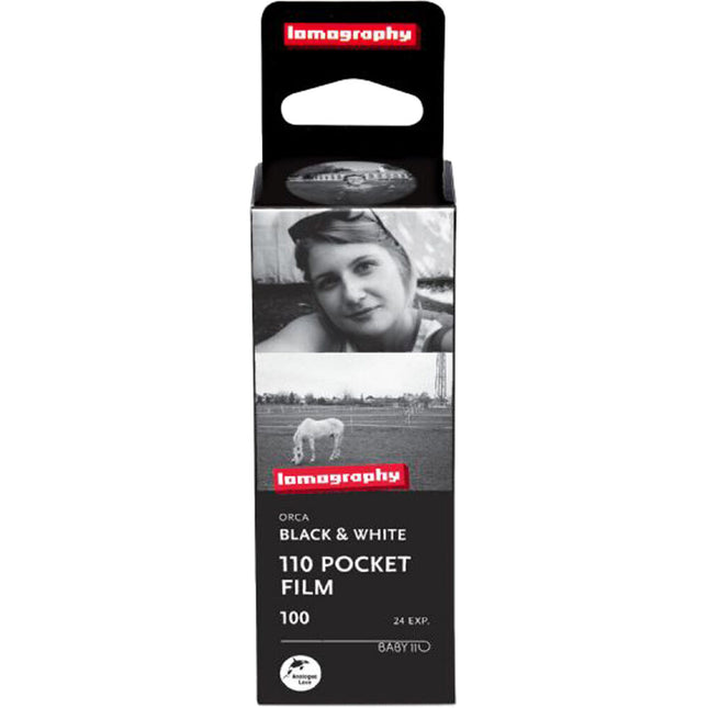 Lomography Orca Film Negativo Blanco y Negro ISO 100 24 Exposiciones