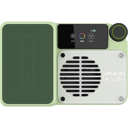 amaran Ace 25c Panel LED RGB Luz Verde 1171 Lux 5600K Recargable USB-C