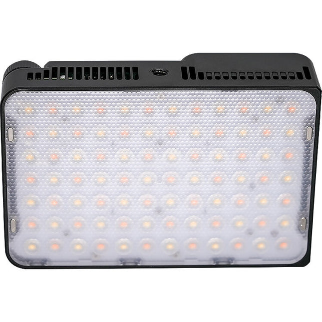 amaran Ace 25x Panel LED bicolor 4.6x3 pulg 1636 Lux 5600K con adaptador Lock-to-Cold Shoe