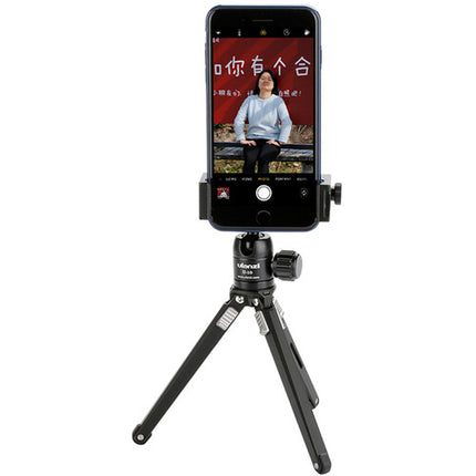 Ulanzi ST-02S Soporte para Trípode de Teléfono Metal 2.6 a 3.7" con Montaje Rápido